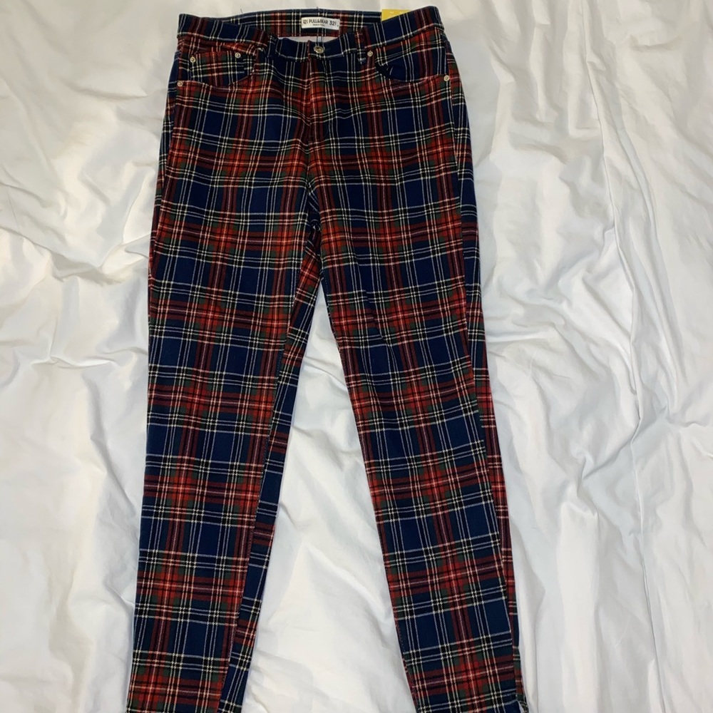 Pull and Bear Plaid Pants